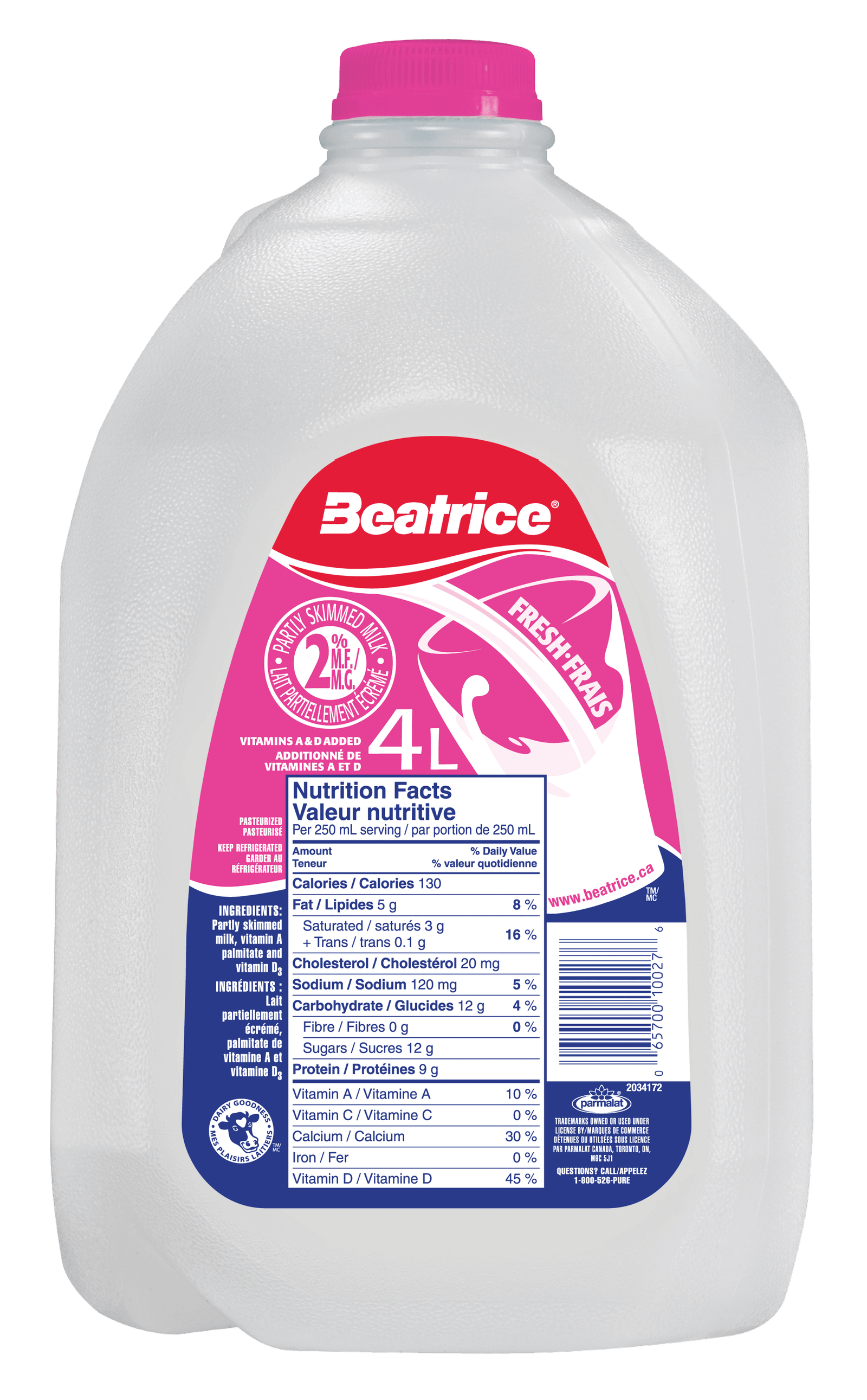 4 LITER MILK 2%